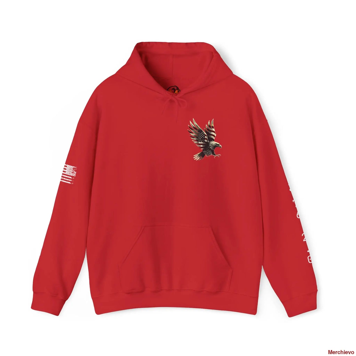 Liberty Reloaded 2.0 - Vintage Eagle Patriotic Heavy Blend Hoodie Hoodie
