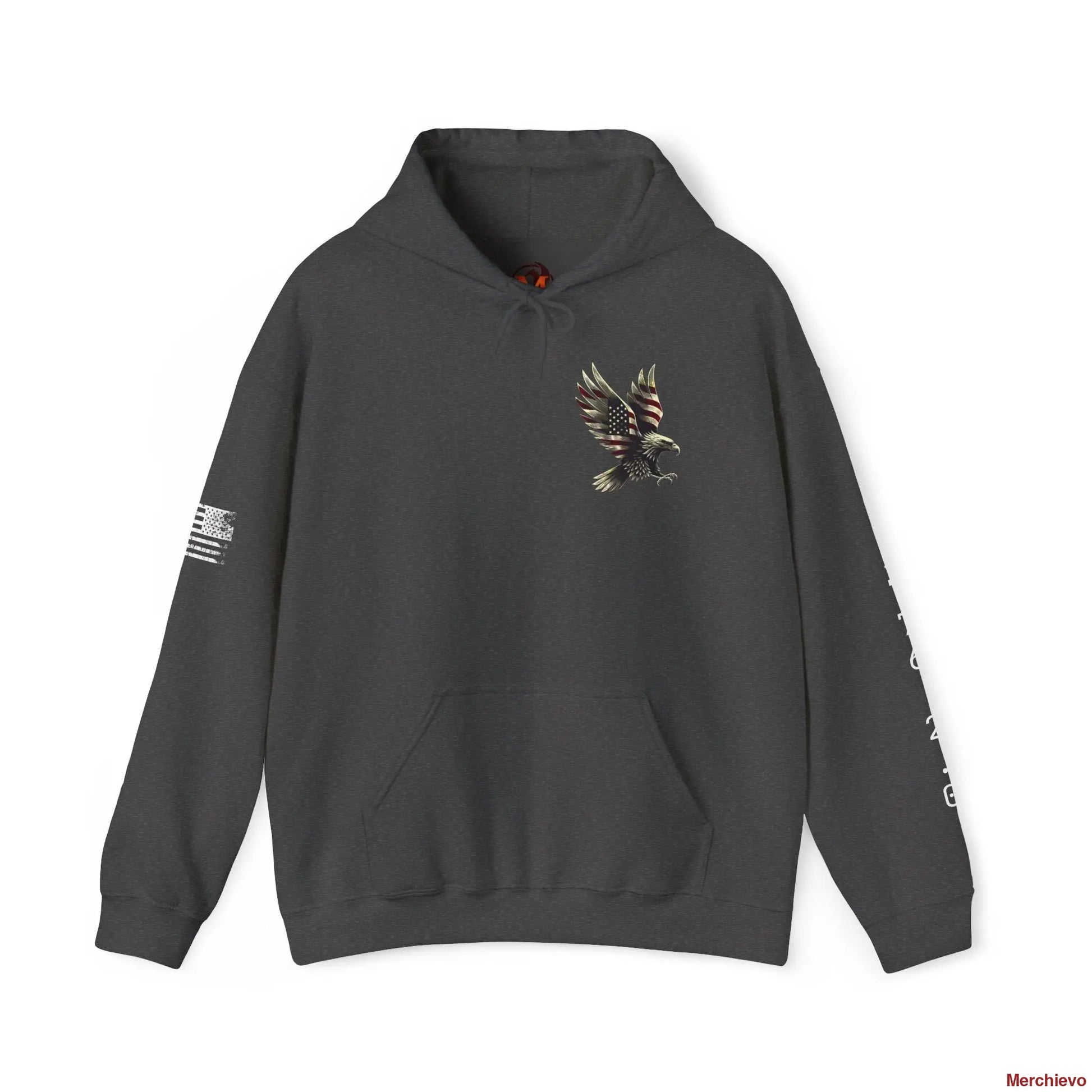 Liberty Reloaded 2.0 - Vintage Eagle Patriotic Heavy Blend Hoodie Hoodie