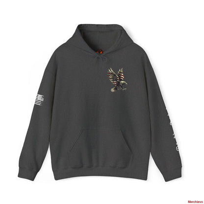 Liberty Reloaded 2.0 - Vintage Eagle Patriotic Heavy Blend Hoodie Hoodie