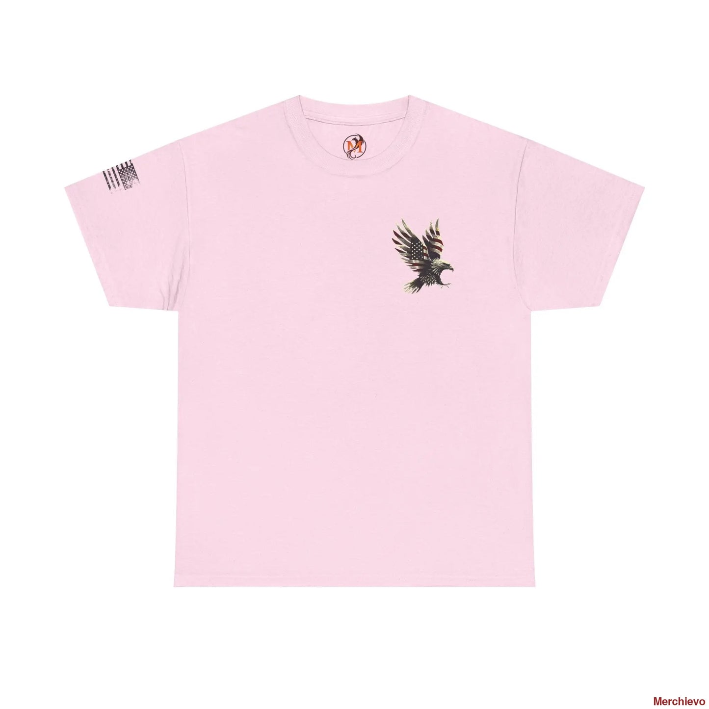 Liberty Reloaded 2.0 - Vintage Eagle Patriotic Heavy Cotton Tee T-Shirt