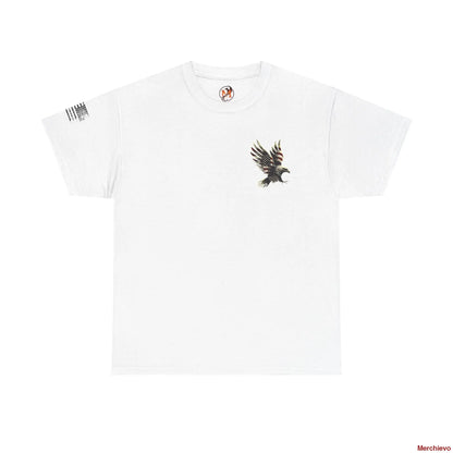 Liberty Reloaded 2.0 - Vintage Eagle Patriotic Heavy Cotton Tee T-Shirt