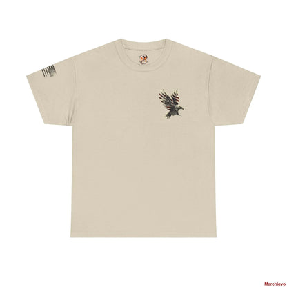 Liberty Reloaded 2.0 - Vintage Eagle Patriotic Heavy Cotton Tee T-Shirt