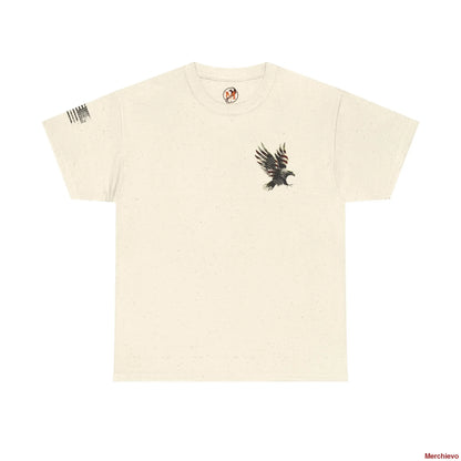 Liberty Reloaded 2.0 - Vintage Eagle Patriotic Heavy Cotton Tee T-Shirt