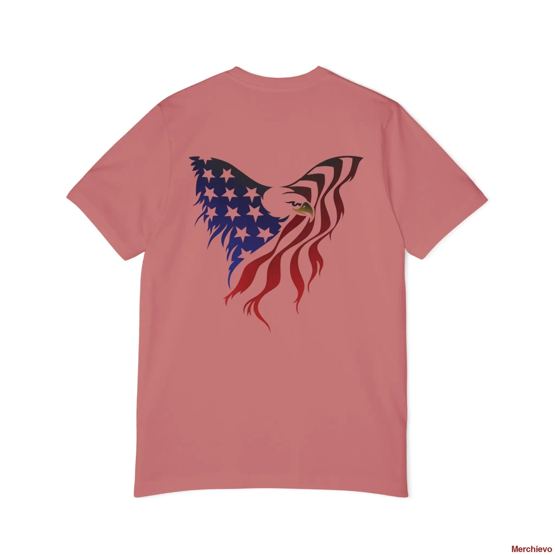 Little Miss 4th of July Retro Van Kids T-Shirt - Patriotic Youth Independence Day Tee T-Shirt