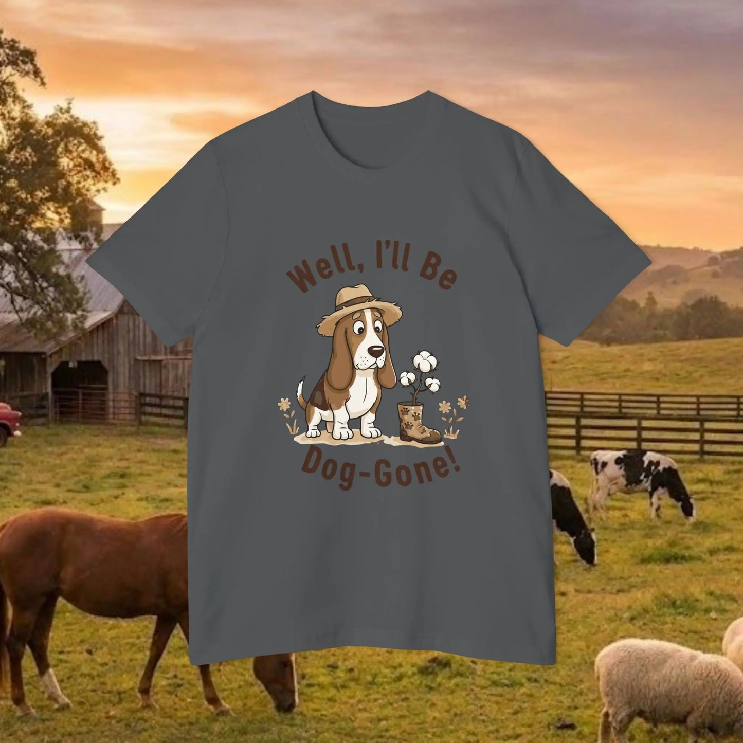 Little Miss Dog Gone Southern Sass Tee
