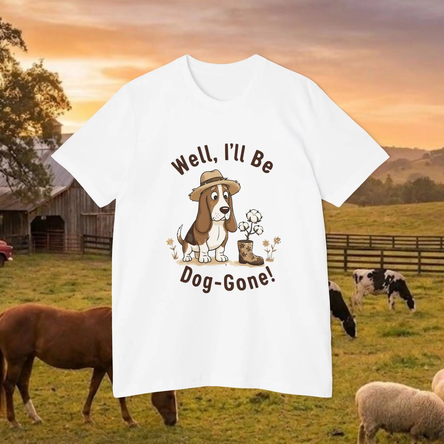 Little Miss Dog Gone Southern Sass Tee