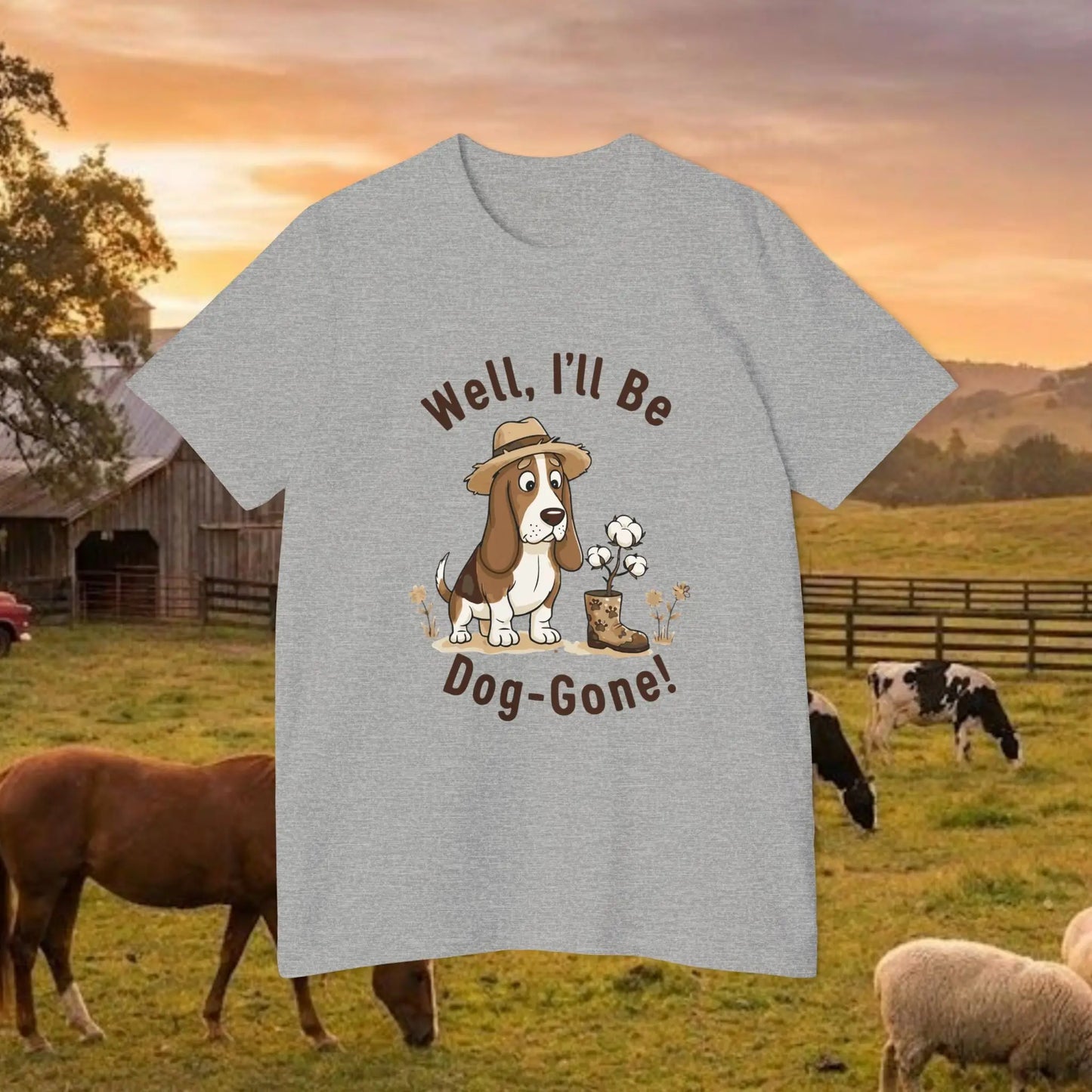 Little Miss Dog Gone Southern Sass Tee