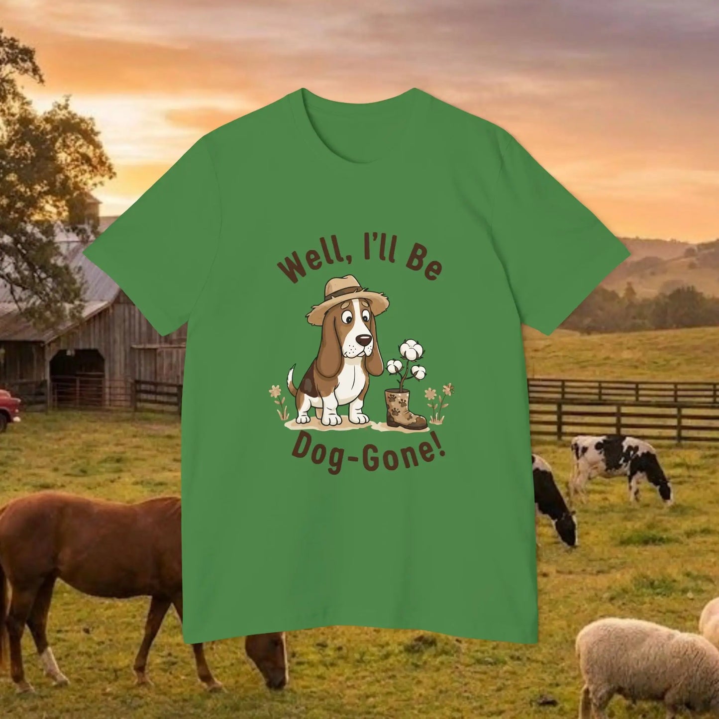 Little Miss Dog Gone Southern Sass Tee