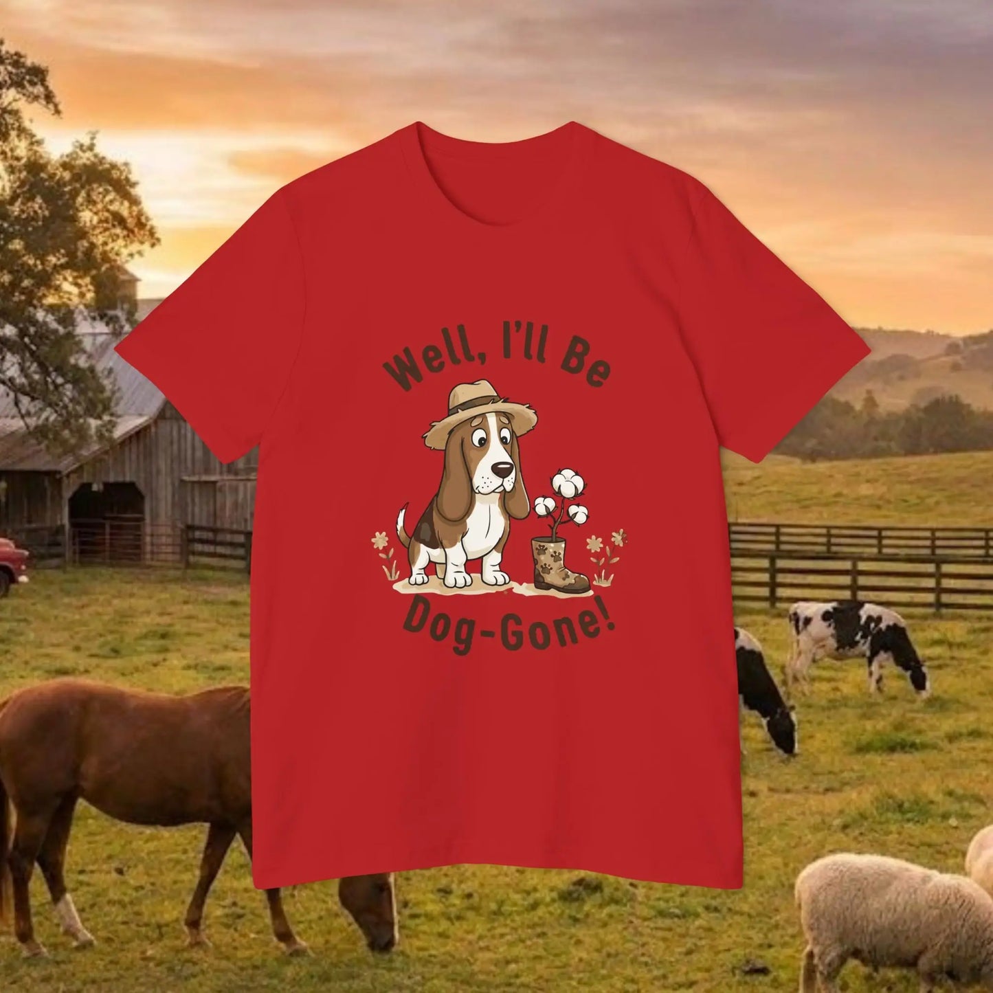 Little Miss Dog Gone Southern Sass Tee