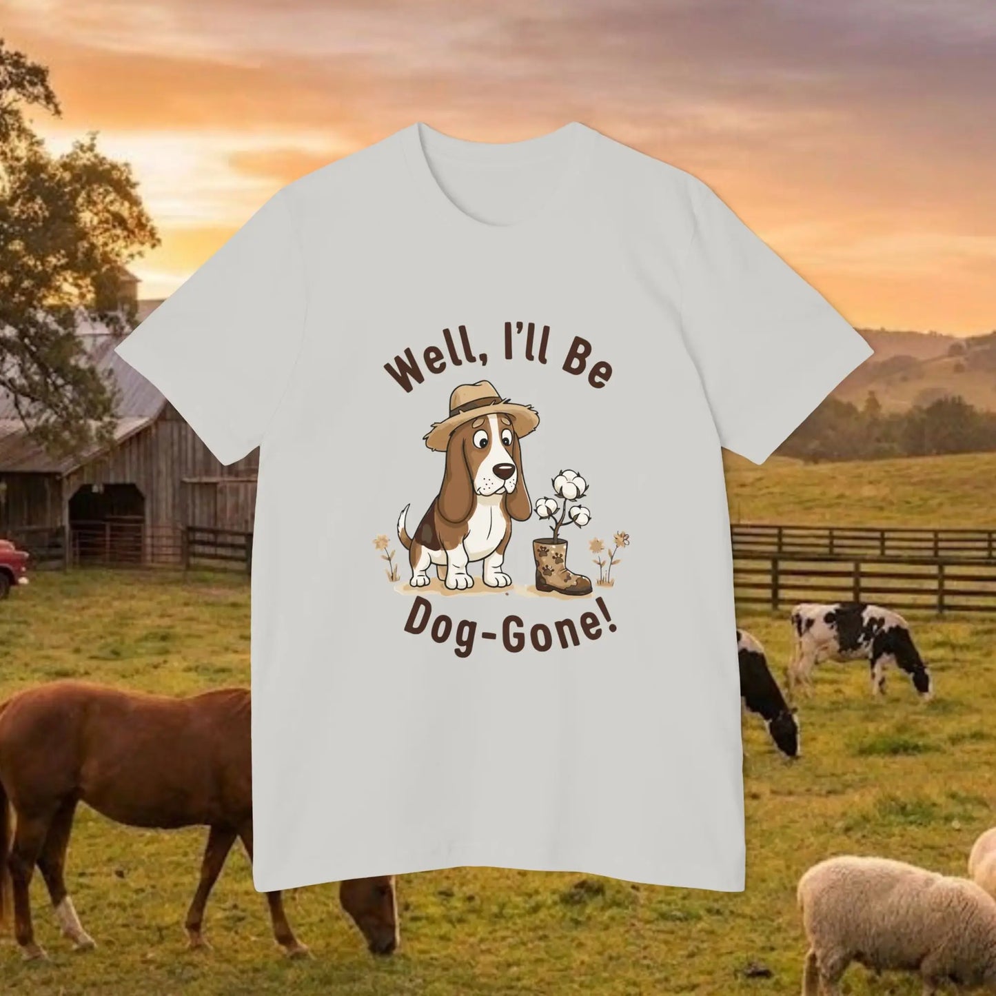 Little Miss Dog Gone Southern Sass Tee