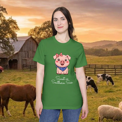 Little Miss Southern Sass Pig Tee