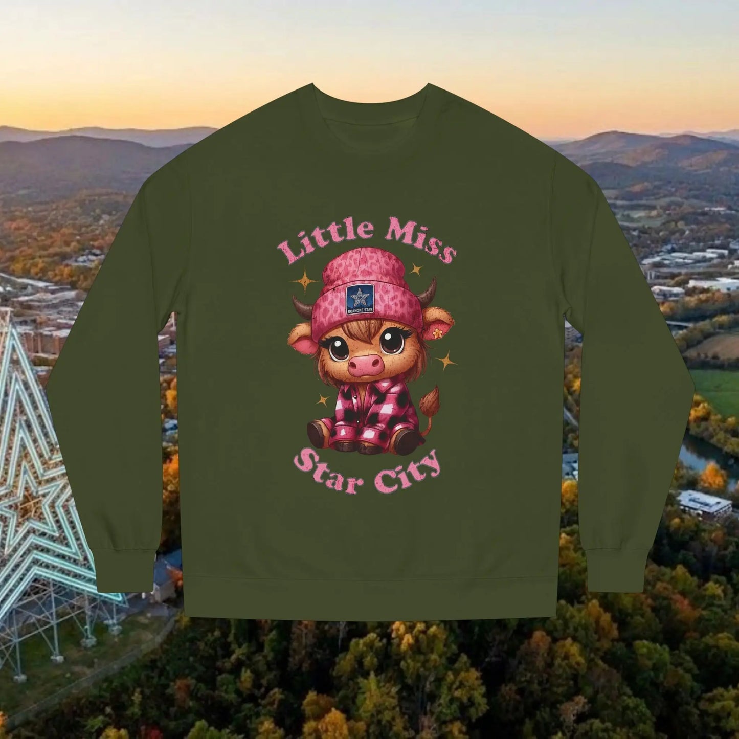 Little Miss Star City Long Sleeve Tee