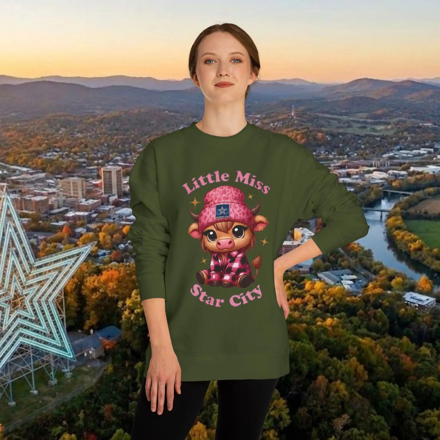 Little Miss Star City Long Sleeve Tee