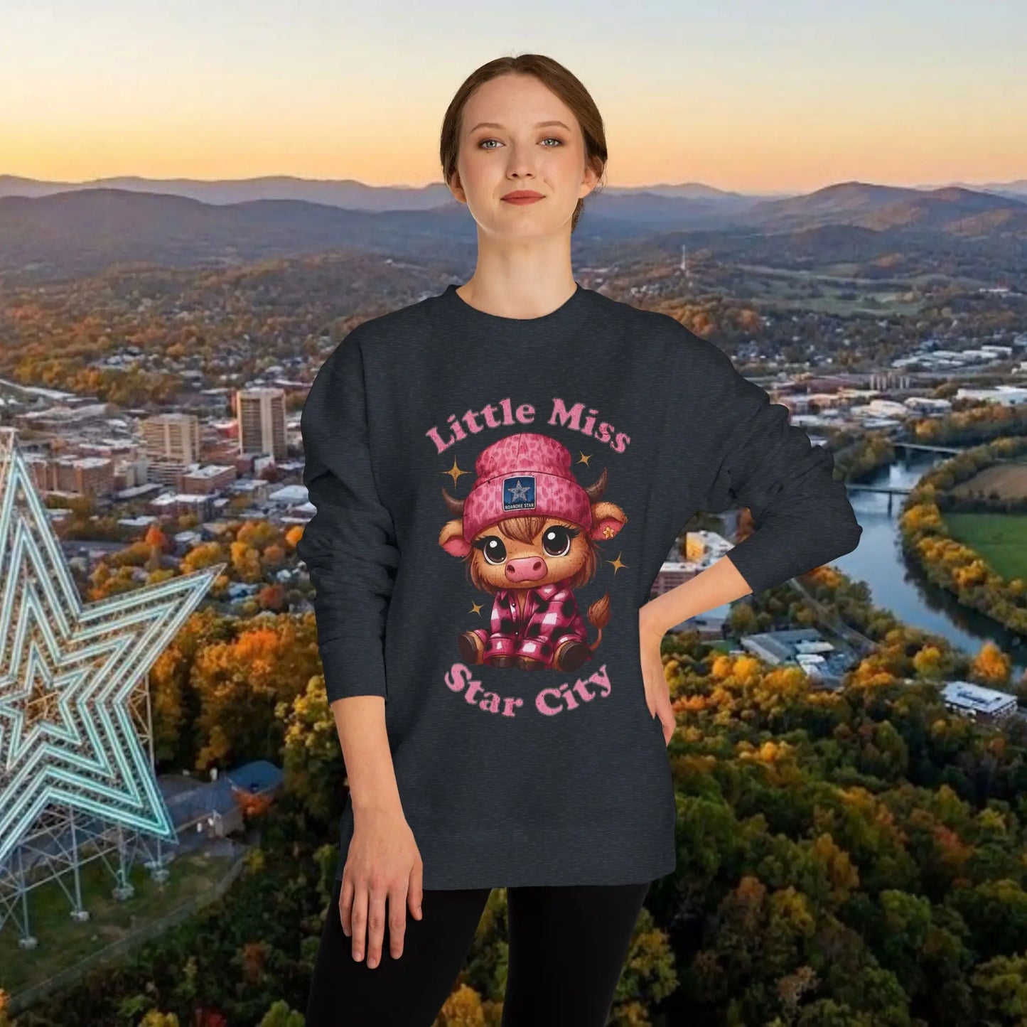 Little Miss Star City Long Sleeve Tee