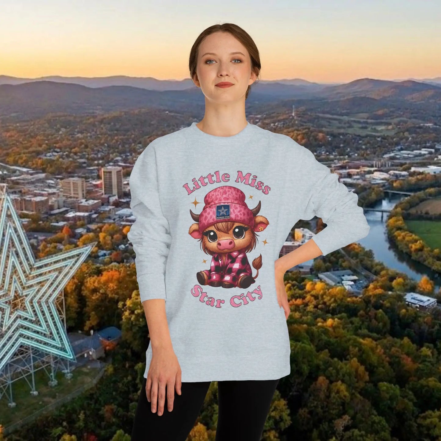 Little Miss Star City Long Sleeve Tee