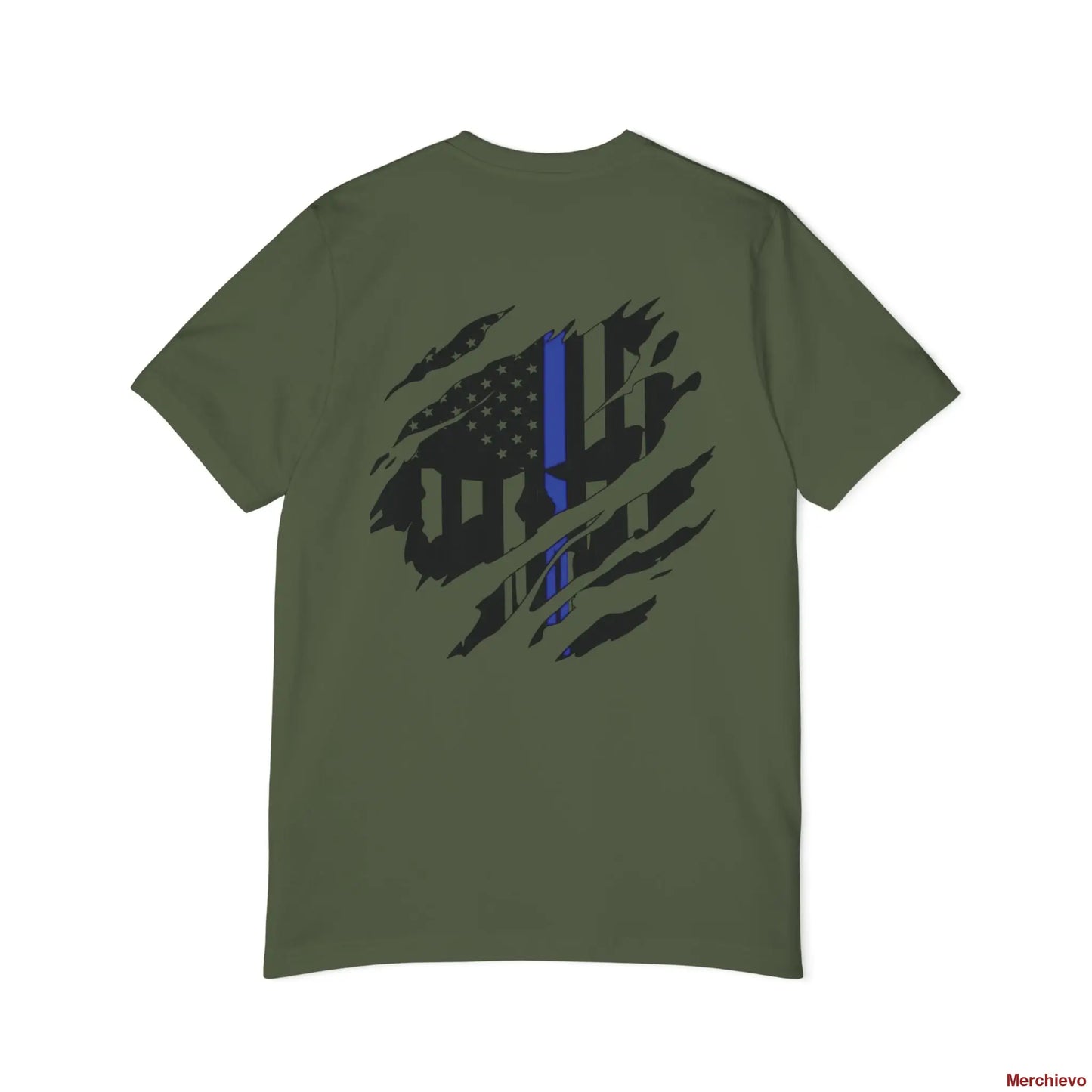 Loyalty Back the Blue T-Shirt | Police Support Tee T-Shirt