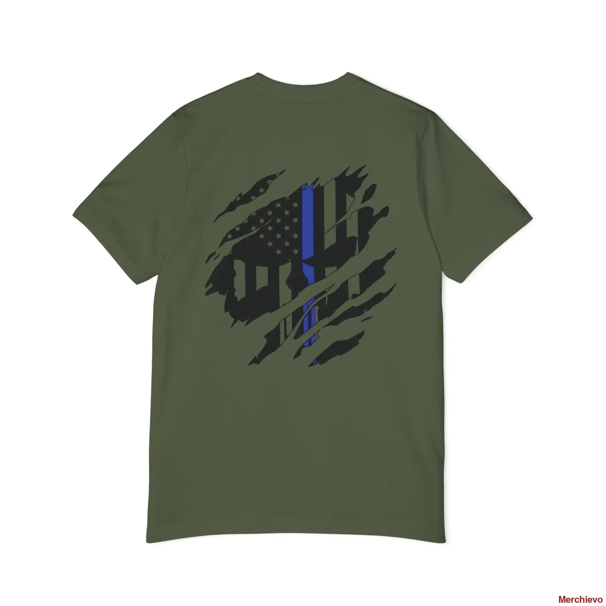 Loyalty Back the Blue T-Shirt | Police Support Tee T-Shirt