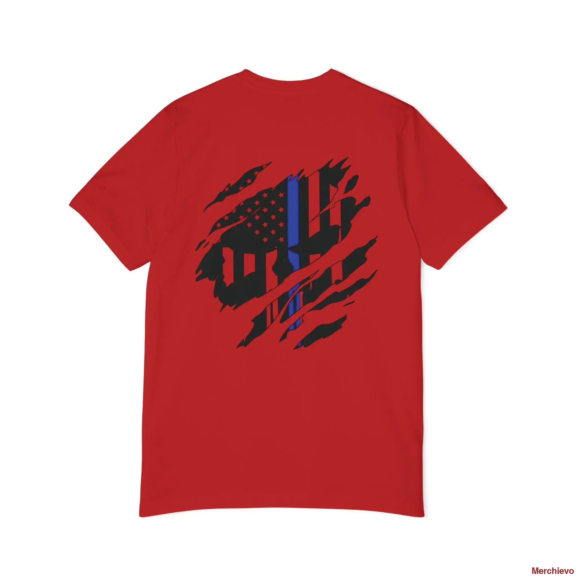 Loyalty Back the Blue T-Shirt | Police Support Tee T-Shirt