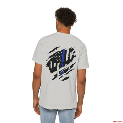 Loyalty Back the Blue T-Shirt | Police Support Tee T-Shirt