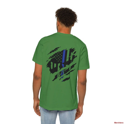 Loyalty Back the Blue T-Shirt | Police Support Tee T-Shirt