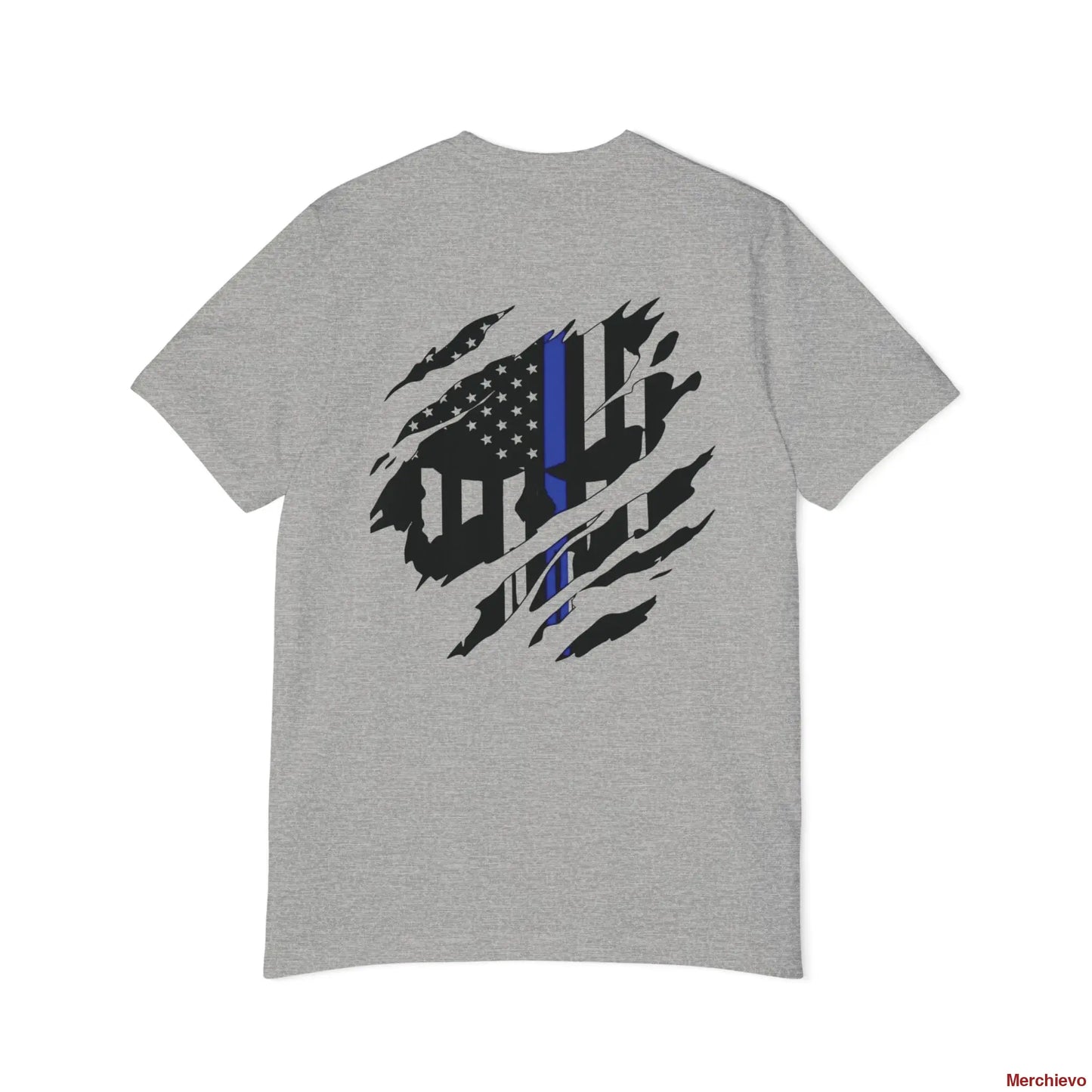 Loyalty Back the Blue T-Shirt | Police Support Tee T-Shirt