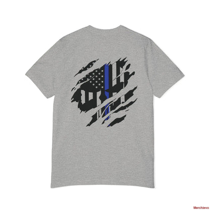 Loyalty Back the Blue T-Shirt | Police Support Tee T-Shirt