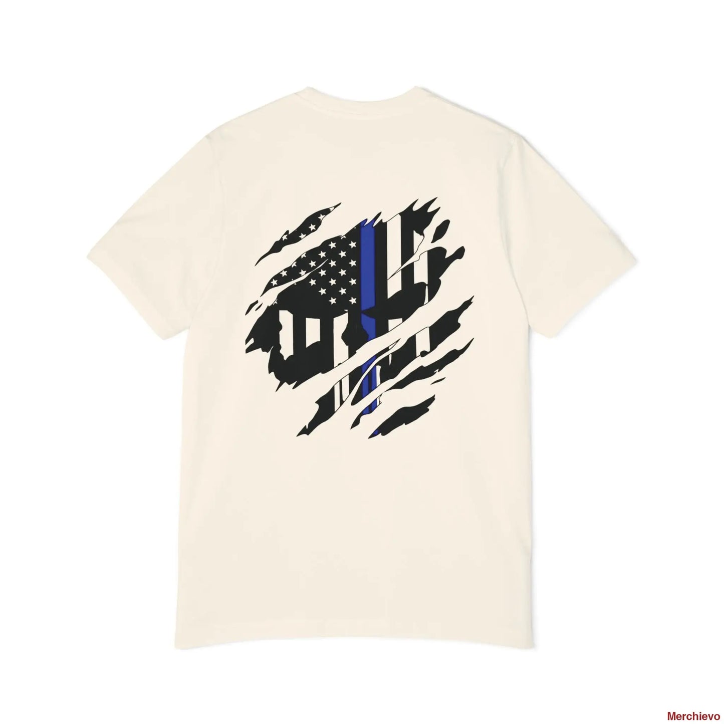 Loyalty Back the Blue T-Shirt | Police Support Tee T-Shirt