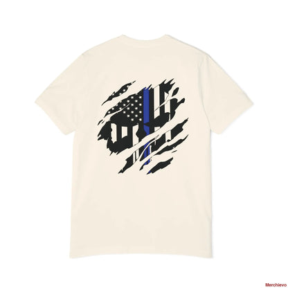 Loyalty Back the Blue T-Shirt | Police Support Tee T-Shirt