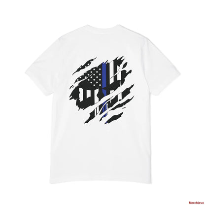 Loyalty Back the Blue T-Shirt | Police Support Tee T-Shirt