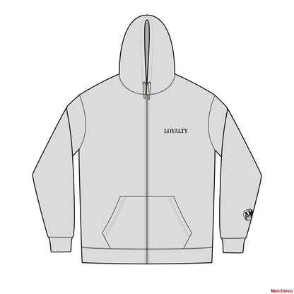 American Pride Loyalty Full-Zip Hoodie XS / Ash Hoodie