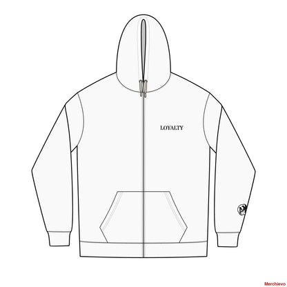 American Pride Loyalty Full-Zip Hoodie XS / White Hoodie