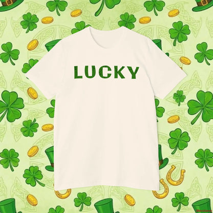 Lucky Irish Shamrock T-Shirt | Vintage St. Patrick’s Day Graphic Tee T-Shirt
