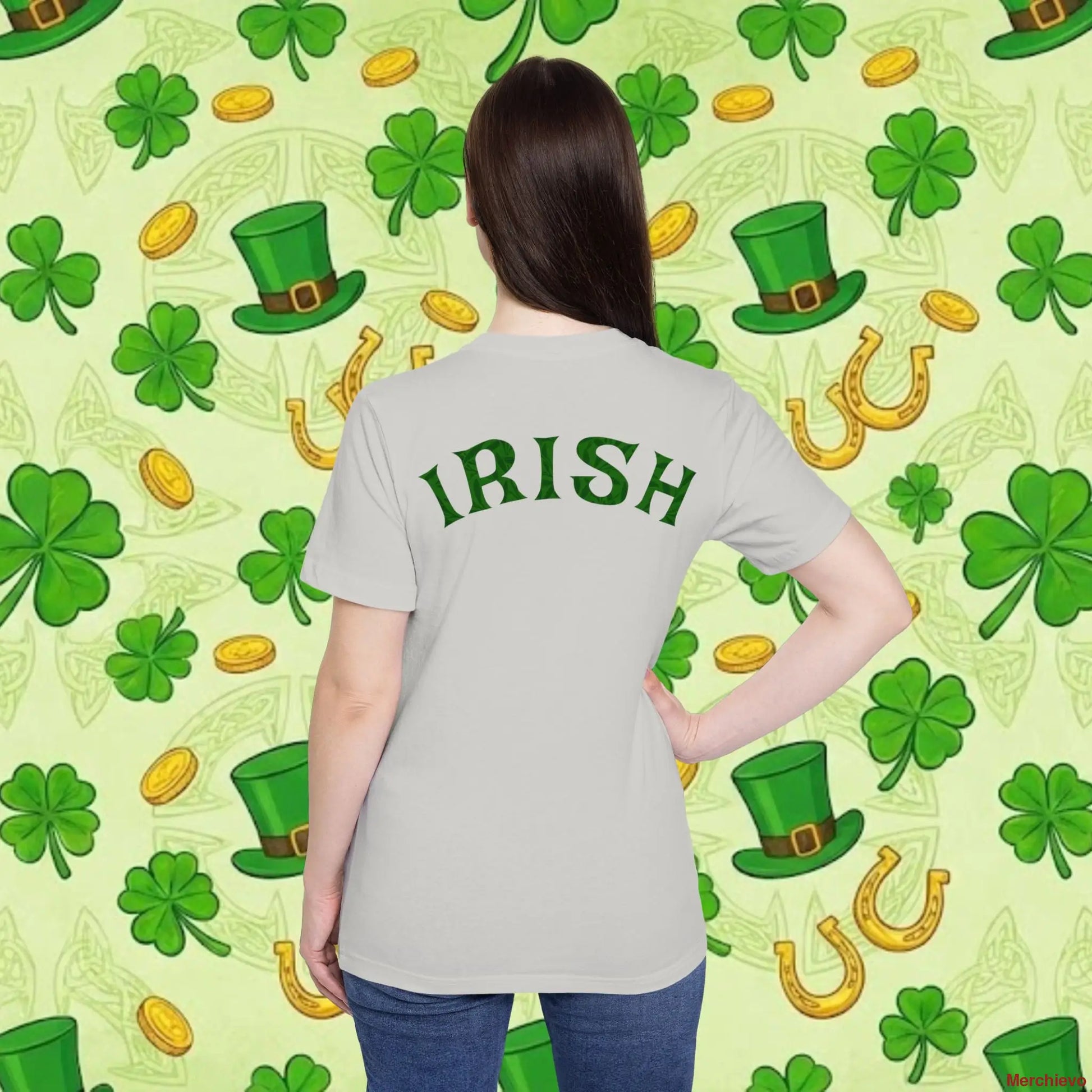 Lucky Irish Shamrock T-Shirt | Vintage St. Patrick’s Day Graphic Tee T-Shirt