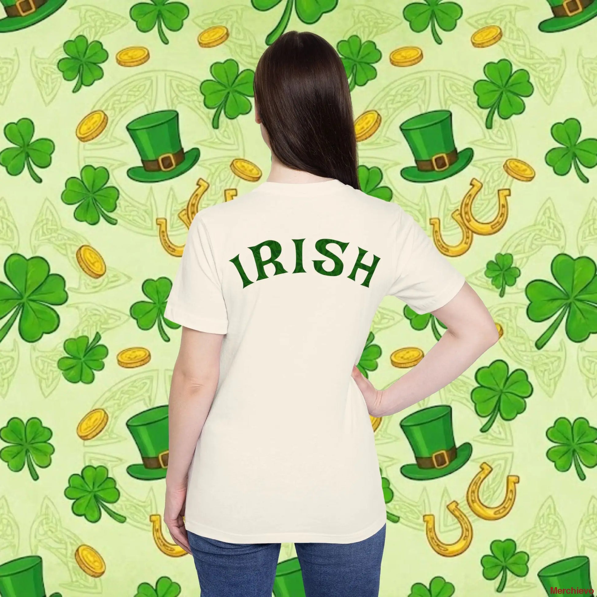Lucky Irish Shamrock T-Shirt | Vintage St. Patrick’s Day Graphic Tee T-Shirt