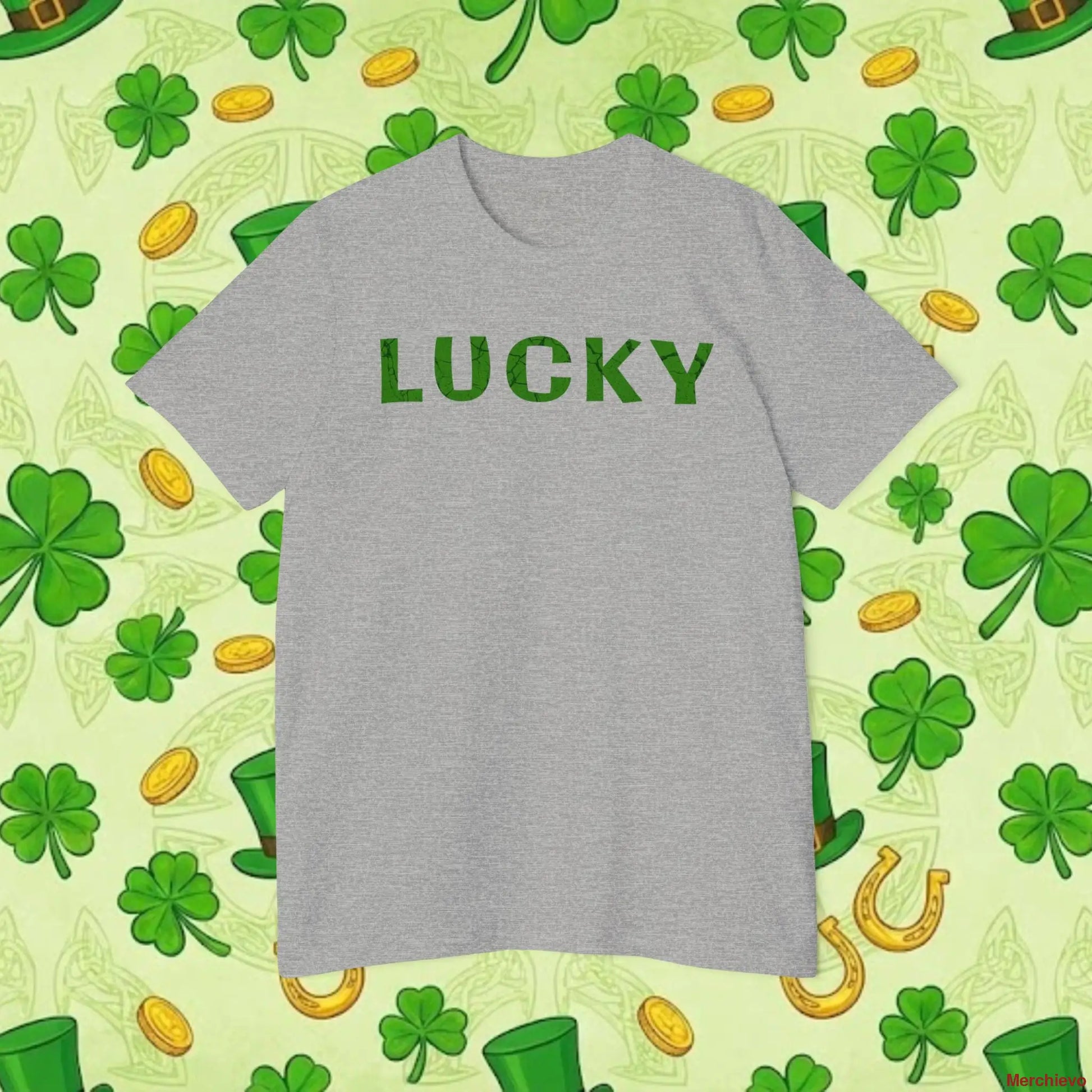 Lucky Irish Shamrock T-Shirt | Vintage St. Patrick’s Day Graphic Tee T-Shirt