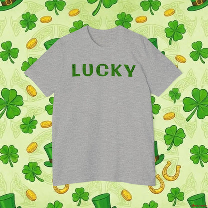 Lucky Irish Shamrock T-Shirt | Vintage St. Patrick’s Day Graphic Tee T-Shirt