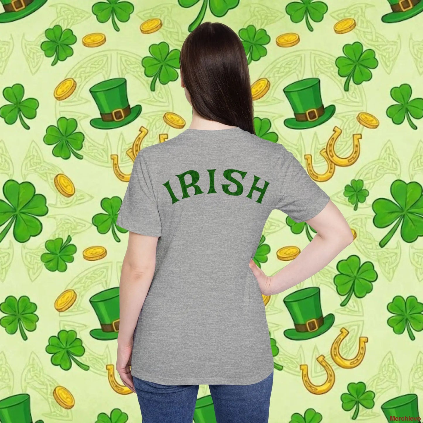 Lucky Irish Shamrock T-Shirt | Vintage St. Patrick’s Day Graphic Tee T-Shirt