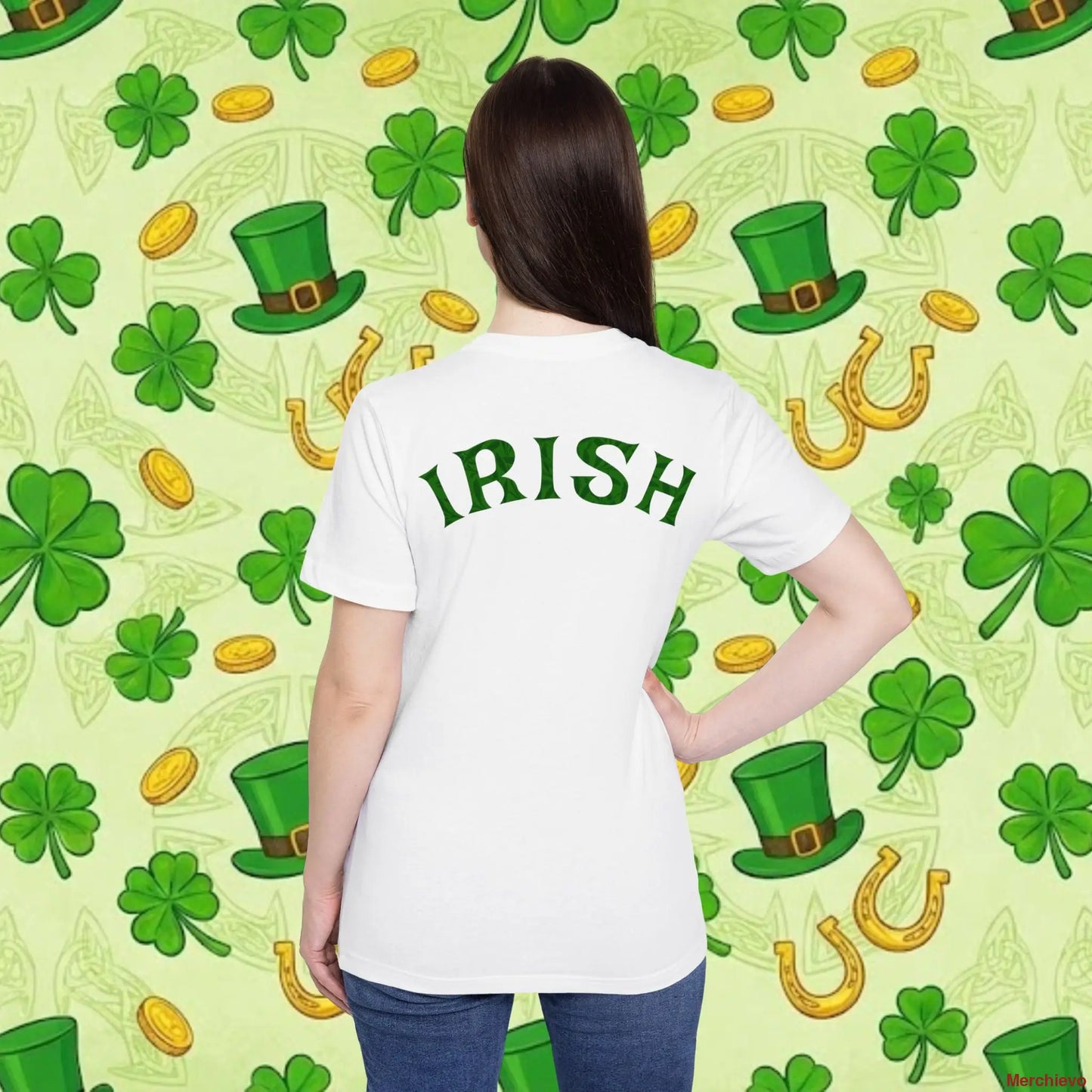 Lucky Irish Shamrock T-Shirt | Vintage St. Patrick’s Day Graphic Tee T-Shirt