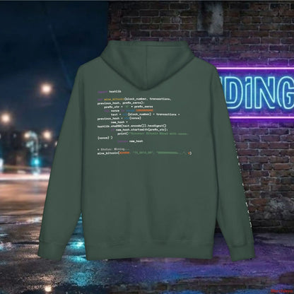 Mining My Own Business Bitcoin Developer Code Hoodie | Dark Edition Hoodie