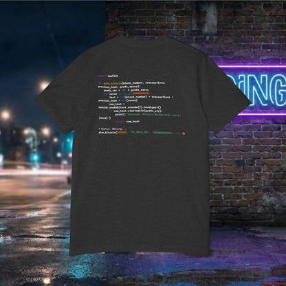 Mining My Own Business Python Code Tee | Dark Edition T-Shirt