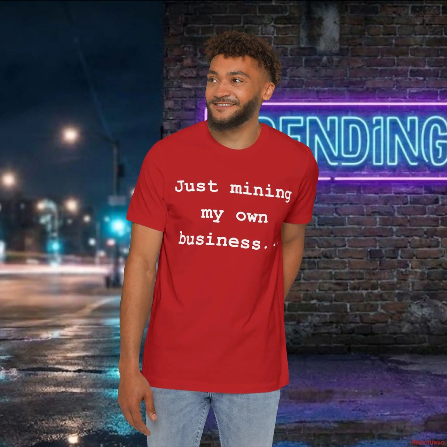 Mining My Own Business Python Code Tee | Dark Edition T-Shirt