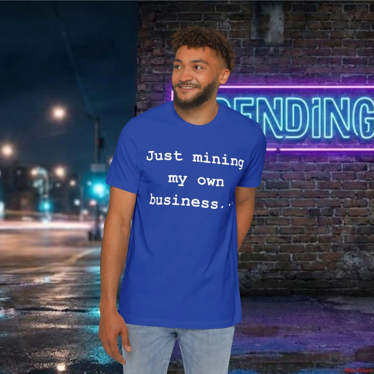 Mining My Own Business Python Code Tee | Dark Edition T-Shirt