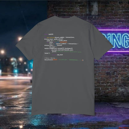Mining My Own Business Python Code Tee | Dark Edition T-Shirt