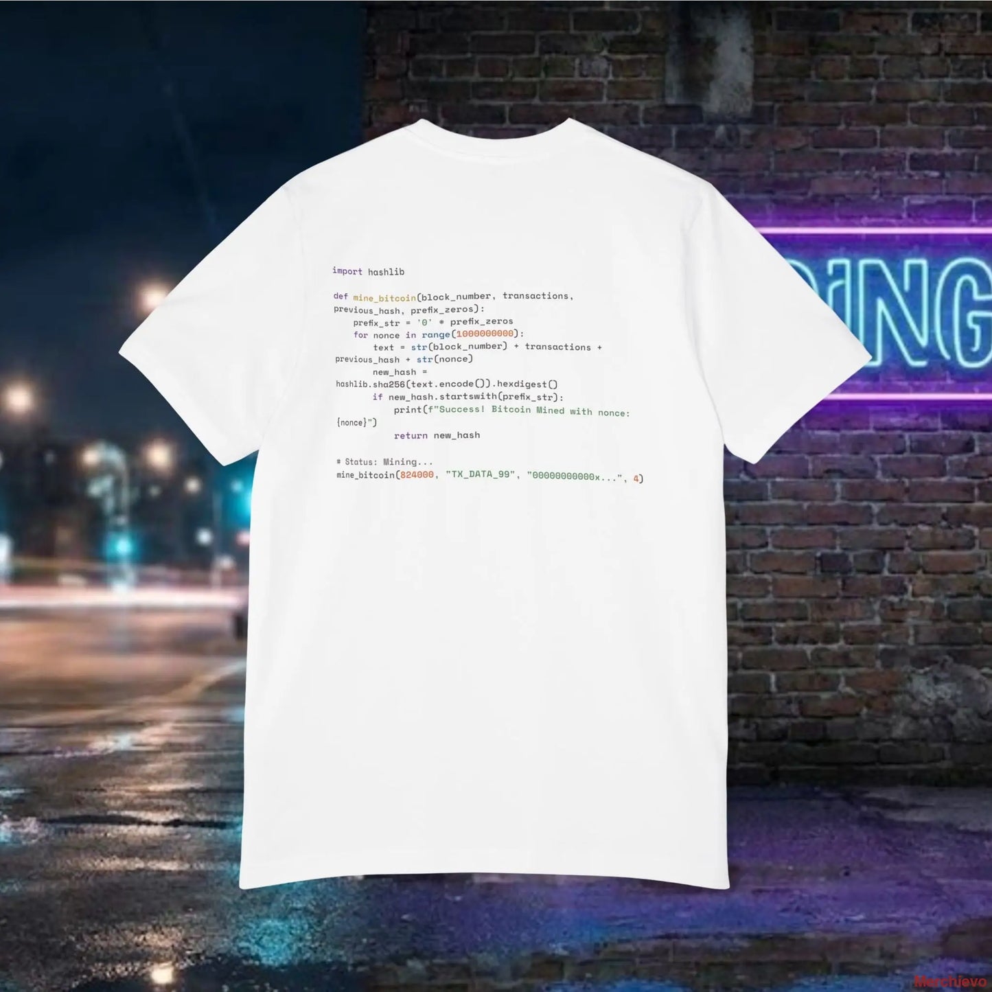 Mining My Own Business T-Shirt | Bitcoin Developer Code Tee | Funny Crypto Mining & Coder Shirt T-Shirt