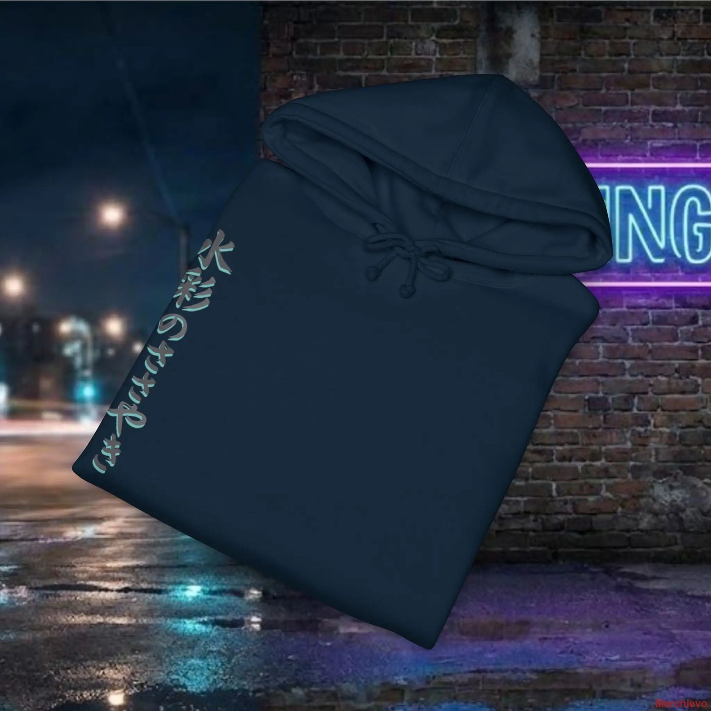 Neo-Tokyo Kimono Hoodie — Urban Techwear Aesthetic Hoodie