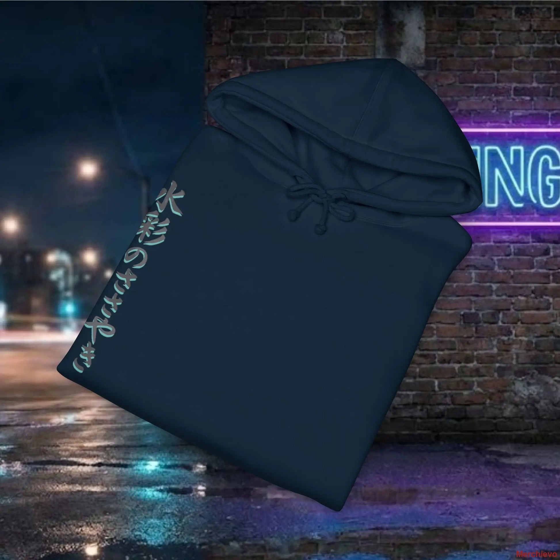 Neo-Tokyo Kimono Hoodie — Urban Techwear Aesthetic Hoodie