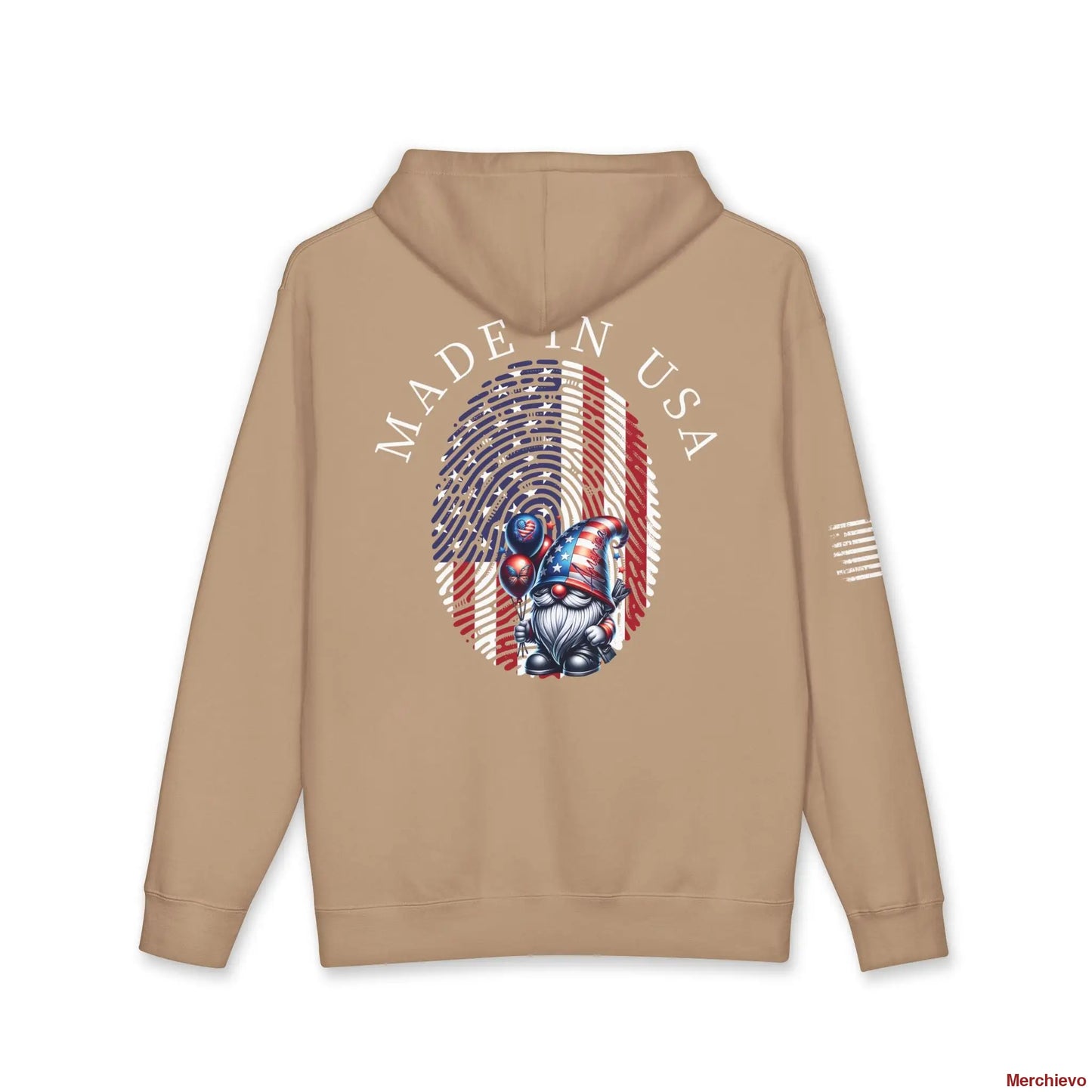 Patriot American Woman Hoodie | Patriotic Graphic Pullover Hoodie Hoodie