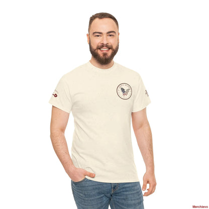 Reloaded 2.0 - Light Wash Heritage Eagle Heavyweight T-Shirt Natural / S T-Shirt