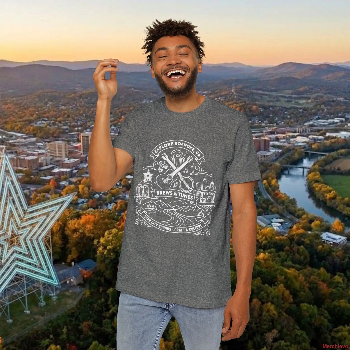Roanoke VA Explore T-Shirt T-Shirt