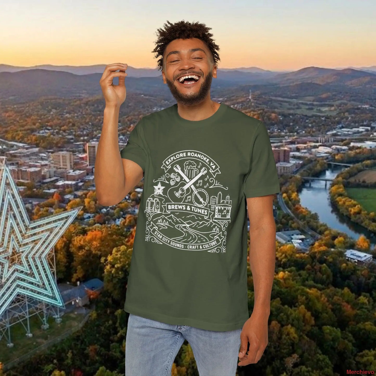 Roanoke VA Explore T-Shirt T-Shirt